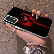 HONTINGA Xiaomi Redmi Note 11 ile Uyumlu Kılıfı Silikon Kenar Sert Arka Düşüme Önleyici Basitlik Anti Düşme Kamera Korumali Dilek Desen Telefon Kılıf Kadın ve Erkek Için Uygundur K1-0634