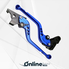 Honda Pcx 125 18-24 Spor Manet Ayarlanabilir Mavi Renkli Fren Kolu Takım PCX053