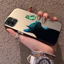 HONTINGA Samsung Galaxy A03 ile Uyumlu Kılıfı Silikon Kenar Sert Arka Düşüme Önleyici Basitlik Anti Düşme Kamera Korumali Kedi Desen Telefon Kılıf Kadın ve Erkek Için Uygundur K1-0632
