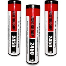 Orion 18650 2450MAH 5c Yüksek Deşarjlı Li-Ion Pil