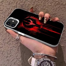 HONTINGA iPhone 12 ile Uyumlu Kılıfı Silikon Kenar Sert Arka Düşüme Önleyici Basitlik Anti Düşme Kamera Korumali Dilek Desen Telefon Kılıf Kadın ve Erkek Için Uygundur K1-0634