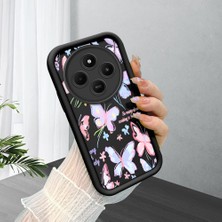 HONTINGA Xiaomi Redmi 14C 4g ile Uyumlu Kılıfı Düşüme Önleyici Basitlik Anti Düşme Kamera Korumali Çilek Desen Yumuşak Silikon Telefon Kılıfı Kadın ve Erkek Için Uygundur K2-0185