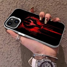 HONTINGA iPhone 15 Plus ile Uyumlu Kılıfı Silikon Kenar Sert Arka Düşüme Önleyici Basitlik Anti Düşme Kamera Korumali Dilek Desen Telefon Kılıf Kadın ve Erkek Için Uygundur K1-0634