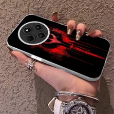 HONTINGA Xiaomi Redmi A4 ile Uyumlu Kılıfı Silikon Kenar Sert Arka Düşüme Önleyici Basitlik Anti Düşme Kamera Korumali Dilek Desen Telefon Kılıf Kadın ve Erkek Için Uygundur K1-0634