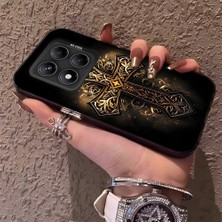 HONTINGA Xiaomi Redmi Note 14 Pro ile Uyumlu Kılıfı Silikon Kenar Sert Arka Düşüme Önleyici Basitlik Anti Düşme Kamera Korumali Dilek Desen Telefon Kılıf Kadın ve Erkek Için Uygundur K1-0634