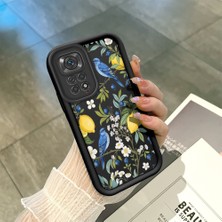 HONTINGA Xiaomi Redmi Note 11 ile Uyumlu Kılıfı Düşüme Önleyici Basitlik Anti Düşme Kamera Korumali Kuş Desen Yumuşak Silikon Telefon Kılıfı Kadın ve Erkek Için Uygundur K2-0184
