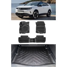Rizline Opel Grandland 2025 ve Sonrası 1.6 Plug In Hybrid 3D Havuzlu Paspas ve Bagaj Havuzu Alt