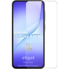 Etiget Samsung Galaxy A37 5G ''Anti-Finger'' Cam Ekran Koruyucu 9H ULTRA (2 ADET)