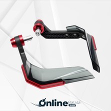 Honda Pcx 125 Manet Koruma Rüzgarlıklı Kırmızı PCX068