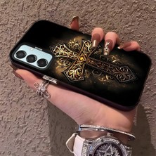 HONTINGA Samsung Galaxy M15 ile Uyumlu Kılıfı Silikon Kenar Sert Arka Düşüme Önleyici Basitlik Anti Düşme Kamera Korumali Dilek Desen Telefon Kılıf Kadın ve Erkek Için Uygundur K1-0634