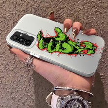 HONTINGA Samsung Galaxy M23 ile Uyumlu Kılıfı Silikon Kenar Sert Arka Düşüme Önleyici Basitlik Anti Düşme Kamera Korumali Sanat Desen Telefon Kılıf Kadın ve Erkek Için Uygundur K1-0635