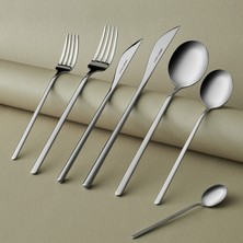 Karaca Focus Elegance 84 Parça 12 Kişilik Çatal Kaşık Bıçak Takımı Kutulu