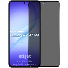 Ehio Samsung Galaxy A37 5g Hayalet Cam Ekran Koruyucu''esd Anti-Static''