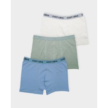 GOST LİRİA Dream  Erkek Boxer – 3’lü Paket -Çok Renkli