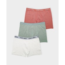 GOST LİRİA Lime Erkek Boxer – 3’lü Paket -Çok Renkli