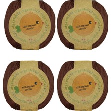 Organickid Organik Pamuk El Örgü Ipi 615 Branch (Çikolata) 4'lü Paket