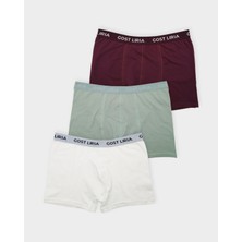GOST LİRİA Twinkle  Erkek Boxer – 3’lü Paket -Çok Renkli