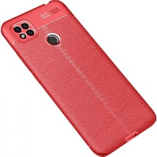 Marsilyan Xiaomi Redmi 9c Kılıf Auto Focus Kapak - Kırmızı