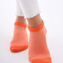 3 Çift Pamuklu Terletmez Kadın Soket Çorap,nefes Alabilen Yumuşak Patik Çorap