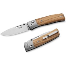 Lionsteel Nini – Olive Wood - Titanium Bolster Çakı