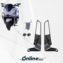 Honda Pcx 125 H2R Kanat Ayna Büyük Naked Model PCX094