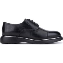 Tamer Tanca Erkek Hakiki Deri Siyah Klasik Ayakkabı 1157 45-01 Erk Ayk SK25-26 Sıyah Dr