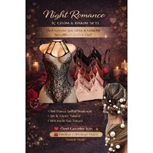 Trade Bazaar Night Romance Sevgililer Günü Iç Giyim Seti – Şıklık & Çekicilik (3'lü Set)