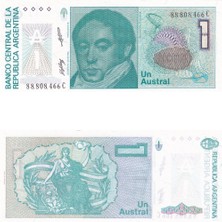 Lidya Koleksiyon Arjantin 1 Australes - 1985 - Çil