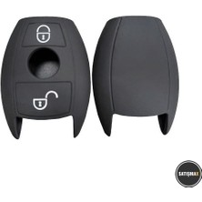 Satışmax Mercedes Benz 2006-2016 Silikon Kumanda Kabı 2 Buton