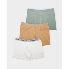 GOST LİRİA Pearl Erkek Boxer – 3’lü Paket -Çok Renkli