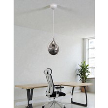 Dmr Örümcek Tekli Beyaz Top Avize E-27 Duylu