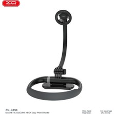 Xo C156 Manyetik Silikon Boyun Telefon Tutucu - Eller Serbest Esnek Vlog ve Video İzleme Standı