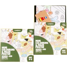 Kidmosfer HANSEL VE GRETEL - BOYAMA VE LABİRENT POSTER