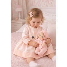 Baby Hola Benekli Kabartmalı Kız Bebek Elbise 15439