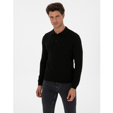 Pierre Cardin Porto Triko Kazak Basic Siyah