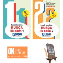 Fono Yayınları Rusça Ilk Adım 1 - 2 Yayınları - Cd'li Kutulu