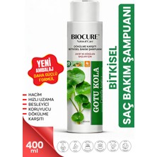 Biocure Saç Gotu Kola Bitkisel Bakım Şampuanı ZayıfDökülen Saçlara 10 Bitki 4 Vitaminli