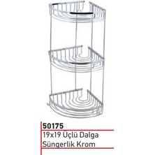 Livea Lıvea 19*19 Uclu Dalga Sungerlık KROM-50175