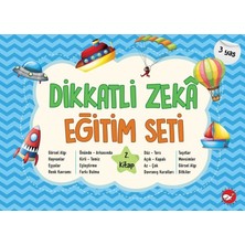 Beyaz Balina Yayınları DİKKATLİ ZEKA EĞİTİM SETİ 2. KİTAP (3 YAŞ)