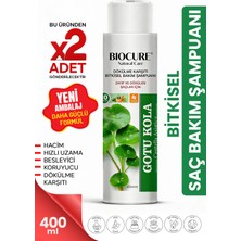 Biocure Gotu Kola Saç Bitkisel Şampuan 10 Bitki 4 Vitaminli X 2 Adet