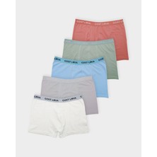 GOST LİRİA Full Moon Boxer 5 Li Paket - Çok Renkli