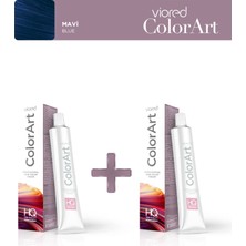 Viored ColorArt 2'li Tüp Boya 60 ml Mavi