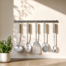 Nehir Stew Sade 5 Parça Paslanmaz Çelik Servis Takımı