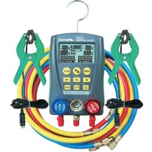 Ayt Powermaster PM-517A Dijital Manifold Test Cihazı Dijital Klima Soğutma Basınç Sıcaklık Ölçme Analizörü Cihazı