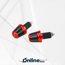 Honda Pcx 125 Gidon Topuzu Spor Kırmızı Takım PCX073