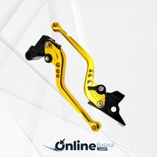 Honda Pcx 125 18-24 Spor Manet Ayarlanabilir Sarı Renkli Fren Kolu Takım PCX051