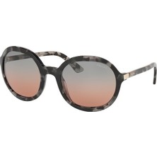 Praada. Lınae Rosa Spr 09V 56 510 756  Kaplumbağa Kabugu Yuvarlak Gri Kadın Güneş Gözlüğü