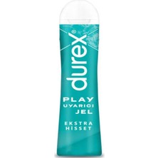 Durex Play Ekstra Hisset 50 ml + Defalarca Kulanılabilir Erkeğe Se.x Oyuncağı Magical Kiss Egg Mas.türbasyon Aleti C-8085