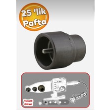 SYD25 Plastik Boru Kaynak Birleştirme Paftası Pprc Boru Lokması 25 mm