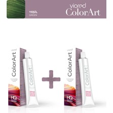 Viored ColorArt 2'li Tüp Boya 60 ml Yeşil